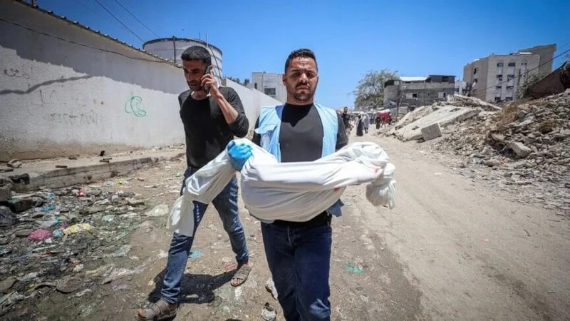 İsrail Gazze'de çocukları öldürüyor